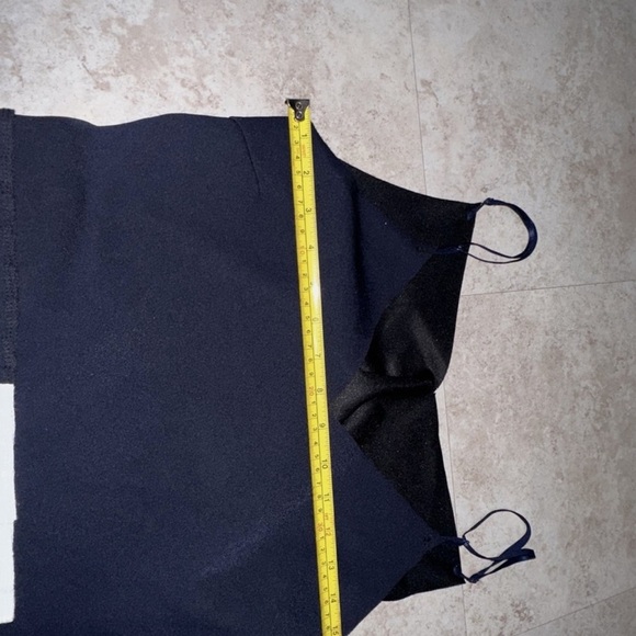 Chic One Shoulder Black and White Dress - Picture 10 of 16